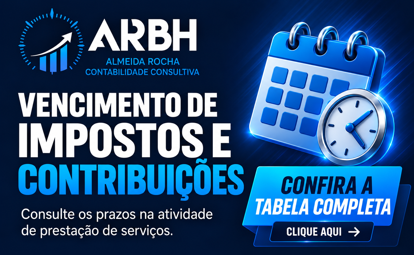 Calend�rio de Vencimento de Impostos